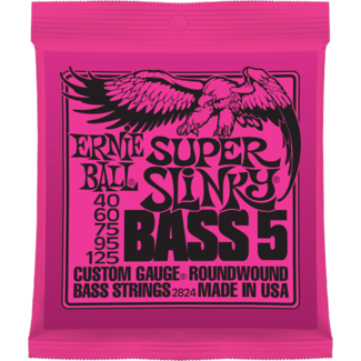 Encordoamento (cordas) Ernie Ball Super P/ Baixo 5 Cordas